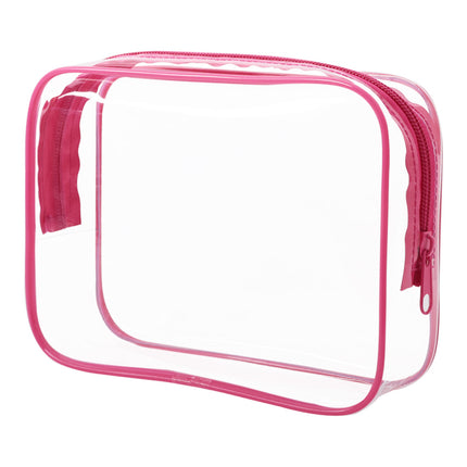 Security Check Storage Bag Liquid Cosmetic Bag Airplane Sealed Bag Airplane Boarding Storage Bag Transparent Cosmetic Bag