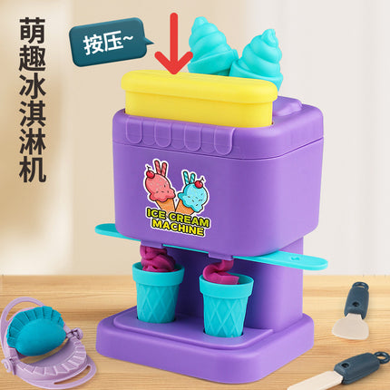 Play House Ferris Wheel Noodle Cake Colored Mud Ice Cream Machine Clay Plasticine Mold Girl Birthday Gift