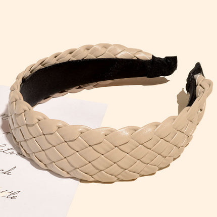 2023 New High-end Sense Hair Clip Hair Hoop Female Elegant Internet Celebrity Face Wash Hair Hoop Simple Non-slip Toothed Hair Accessories