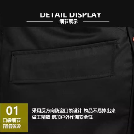 Autumn and Winter New Hot Thickened Cashmere Liner Security Suit Cotton Coat Twill Stand Collar Lined Overalls Cotton Coat