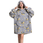 Panda cold clothing / Free size adult length 90cm