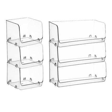Mug Storage Box Desktop Double-Layer Cup Rack Water Cup Coffee Shelf Cup Tea Cup Storage Rack Transparent Acrylic