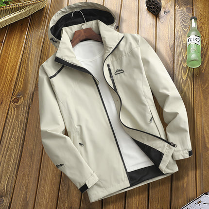 Outdoor jacket men's single-layer thin ski suit breathable wear-resistant couple mountaineering suit women's outdoor clothes 1898