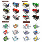 7.5cm iron sheet pull-back aircraft (mixed styles)