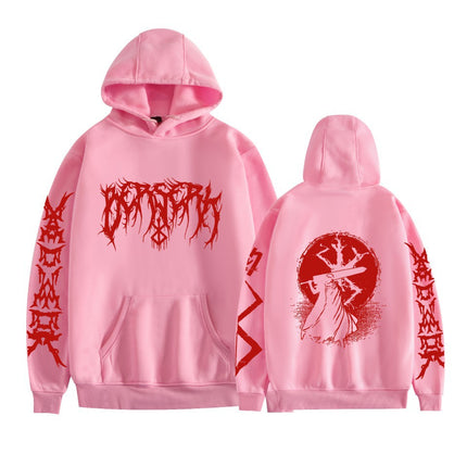 2024 New sword style legend peripheral Sun Man print casual loose men's and women's hoodies sweatshirt wholesale