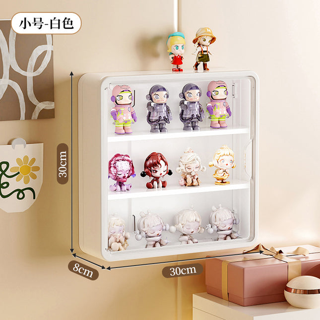 Blind Box Storage Display Rack Wall-mounted Bubble Mart Display Box Display Hanging Wall-mounted Storage Rack Transparent Hand Cabinet