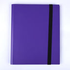 Purple / 12 grid PP strap 480 card book