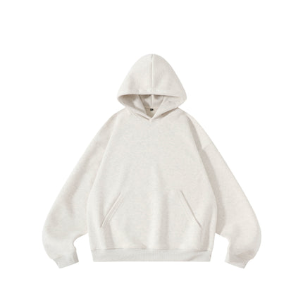 Mr. Song 2025 Spring 420g Short American High Street cleanfit Profile Hooded Sweater Men's and Women's boxy Hoodie