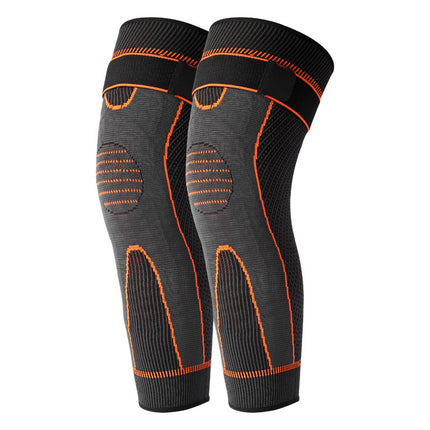 Wormwood heating knee cover bandage anti-slip autumn and winter warm old cold legs men's and women's sports leg protector self-heating foot cover