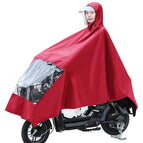 Large Upgrade Oxford Cloth# Leaking Rain Package Return wine red / Free size