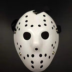 All White Jason Mask
