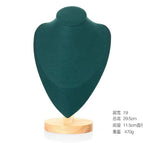 Solid Wood Portraits Large Dark Green