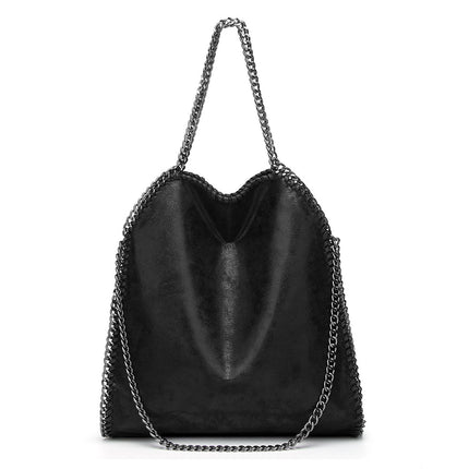 Aliexpress Foreign Trade 2025 New Chain Women's Bag Foldable Women's Shoulder Bag Factory Direct Sales Large Bag Wholesale