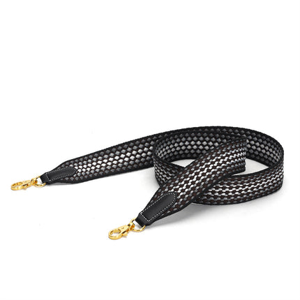 Suitable for Hermes Hermes Kelly bag vegetable basket bag evlin bag woven wide shoulder strap crossbody wide bag strap