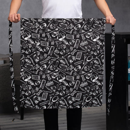 Chef work clothes apron half-length men's and women's hotel restaurant restaurant kitchen catering business special half-waist
