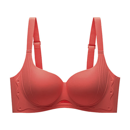 Original Underwear Women's Small Chest Push-up Show Anti-sagging Paramilis Pull-up Adjustable Upper Thin Lower Thick Bra