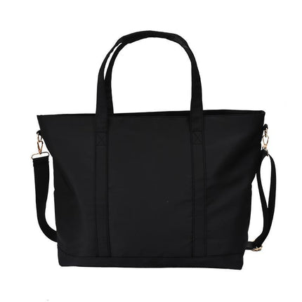New Women's Tote Bag Nylon Large Capacity Simple Women's Bag Waterproof Fabric Macaron Color Women's Bag