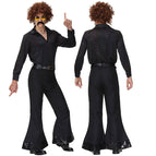 45b male black - wig not included / M