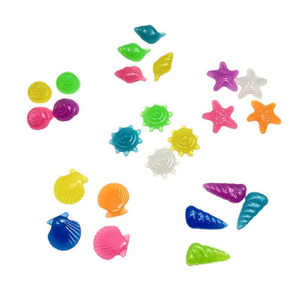 Children's Crystal Toy Playground Candy Grabber Machine Crystal Gem Ocean Creature Game Treasure Toddler Reward
