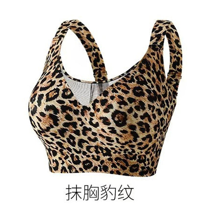 Cross-Border Plus-Size Lingerie, Wide Shoulder Straps, Seamless Lingerie for Women with Large Busts, Minimizing Bra, Wireless Bra, Custom Lingerie