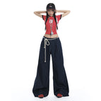 Denim blue trousers / XS
