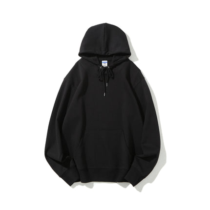Japanese-Style Simple Sweatshirt 300g Heavyweight Healthy Fabric Hoodie Matcha Green Avocado Green Brightening Loose Top