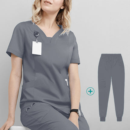 Temu, Operating Room Scrub Suit Set for Doctors and Nurses, Beauty Salon Workwear, Medical and Healthcare Use Only