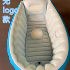 Blue without LOGO / With foot pump +5 toys (repair package)