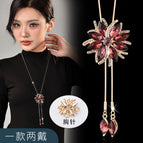 Brooch purple