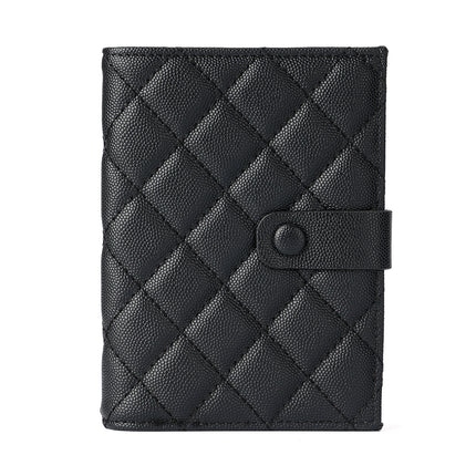 Travel Passport Holder Storage Bag, Classy Small Fragrance Style, Can Hold Wallet, Card Holder, All-In-One Passport, Good-Looking Female Multi-Function