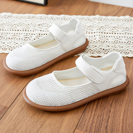 Women's Shoes, Breathable Shoes for Middle-Aged and Elderly Mothers, Single Shoes, Old Beijing Style Comfortable Grandma Shoes, Casual Soft-Soled Women's Cloth Shoes