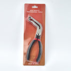 Curved version, red and black handle (card bubble shell packaging)
