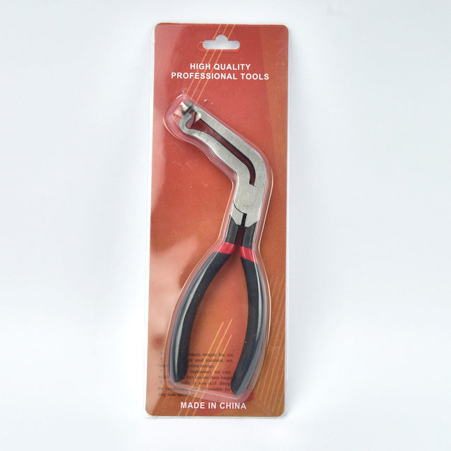 Red and black elbow 60 degree power-off pliers bolt pliers multi-purpose pliers car oil pipe separation harness pliers cross-border pliers