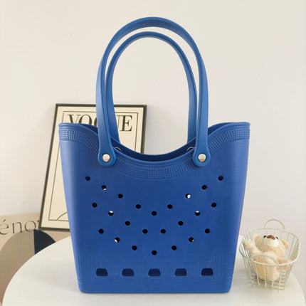 EVA Hole Bag 2025 Cross-border New Fashion Seaside Waterproof Beach Bag Large Capacity Tote Bag Single Shoulder Bag