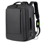 Black + [expandable + usb + double layer]