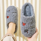 Bear mushroom side seam gray / 40-41 [suitable for sizes 39-40]
