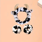 Cow Hair Band Wrist Set