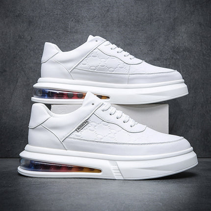 Men's Shoes Trendy Fashion Air Cushion Rainbow Sole European Goods Wholesale from Wenzhou Live Streaming Dropshipping Fast Direct Supply Trendy Brand