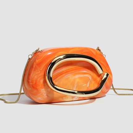 High-Appearance Single-Shoulder Crossbody Bag, Retro Versatile Chain Phone Bag, 2026 New Model Women's Clutch Evening Bag