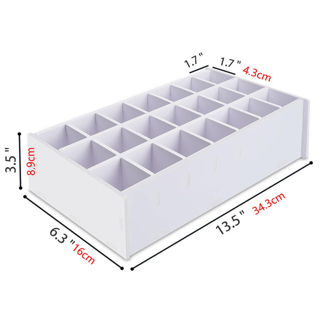 Paint Storage Box, Paint Organizer, Craft Paint Storage Rack, Oil Paint and Watercolor Paint Storage Shelf with Compartments