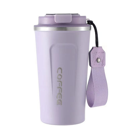 Overlord Tea Ji Tongyi Thermos Cup 316 Stainless Steel Lily-in-the-valley Coffee Cup Portable Car Double Drinking Gift Water Cup