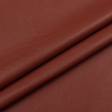 Elastic Pu Soft Leather Fabric with Fine Grain for Bags and Shoes, Flat Elastic Clothing Material, Plain Weave Garment Accessories for Cross-Border Trade