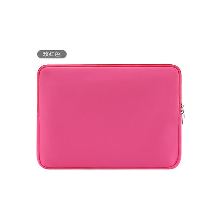 Factory Cross-Border Spot 13inch Clutch Bag Diving Material Apple Tablet Anti-Collision Zipper Laptop Sleeve Bag