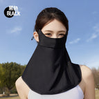 One size fits all / [ice silk eye protection long veil] black
