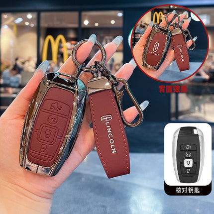 Suitable for Lincoln Adventurer Key Cover 24 Lincoln Z Navigator Aviator Mkz/Mkc Special Car Buckle Shell