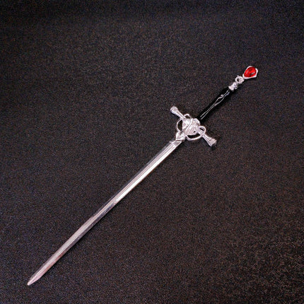 Sword water drop hairpin advanced sense new Chinese style hairpin antique Chinese clothing hair accessories hair pin