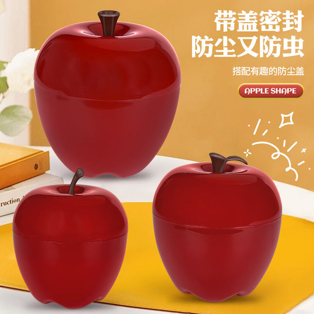 Apple Multi-functional Storage Box Children's Household Sundries Snacks Large Capacity Plastic Toy Storage Box Candy Box