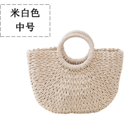 Straw Tote Bag / Sac Tote Paille