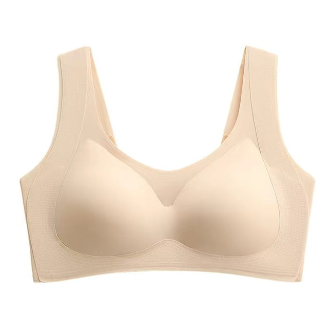 Seamless Vest-Style Adjustable Bra for Women with Small Busts, Gathers and Supports Side Breasts, Prevents Sagging, Sports Bra with a Light Luxury Style