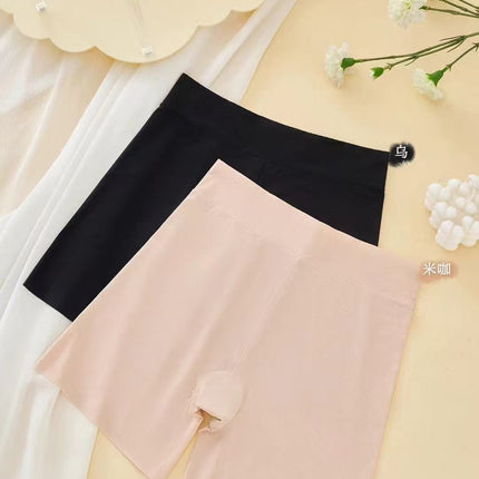 high quality Leggings Women's 2025 New Anti-glare Safety Pants Seamless Summer High Waist Stretch Three-point Insurance Pants